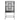 13120 Black - 31"x20"x62" Flight Cage & Stand