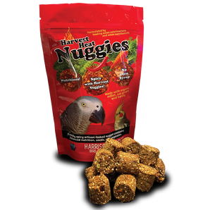 Harrison's Bird Foods Organic Harvest Heat Nuggies - Bird Treats 6.9oz Bag