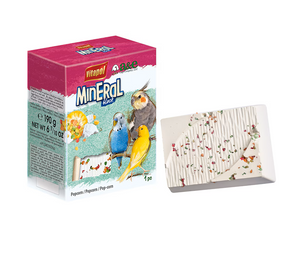 Infused Mineral Block POPCORN 190g - Parrot Calcium Supplement - ZVP-2752
