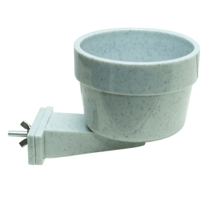 10oz Plastic Quick Locking Crock by A&E Cage Company - AE1530