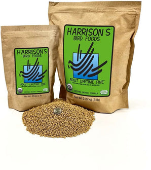 Harrison's Bird Foods Organic Adult Lifetime Fine - Nuggets Bird Food