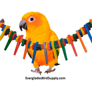 Mini Triangle Teaser Bird Toy by Super Bird Creations