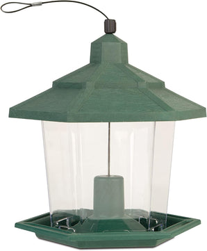 Pennington Earth Smart Petite Ecozebo Bird Feeder Gray 2.5 Pounds