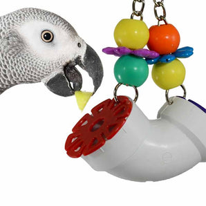 PVC Forager - Foraging Bird Toy