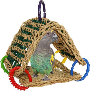 Seagrass Tent Bird Bed by Super Bird Creations