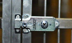 Replacement Stainless Steel Bird Cage Door Lock - Key Lock - A&E Cages